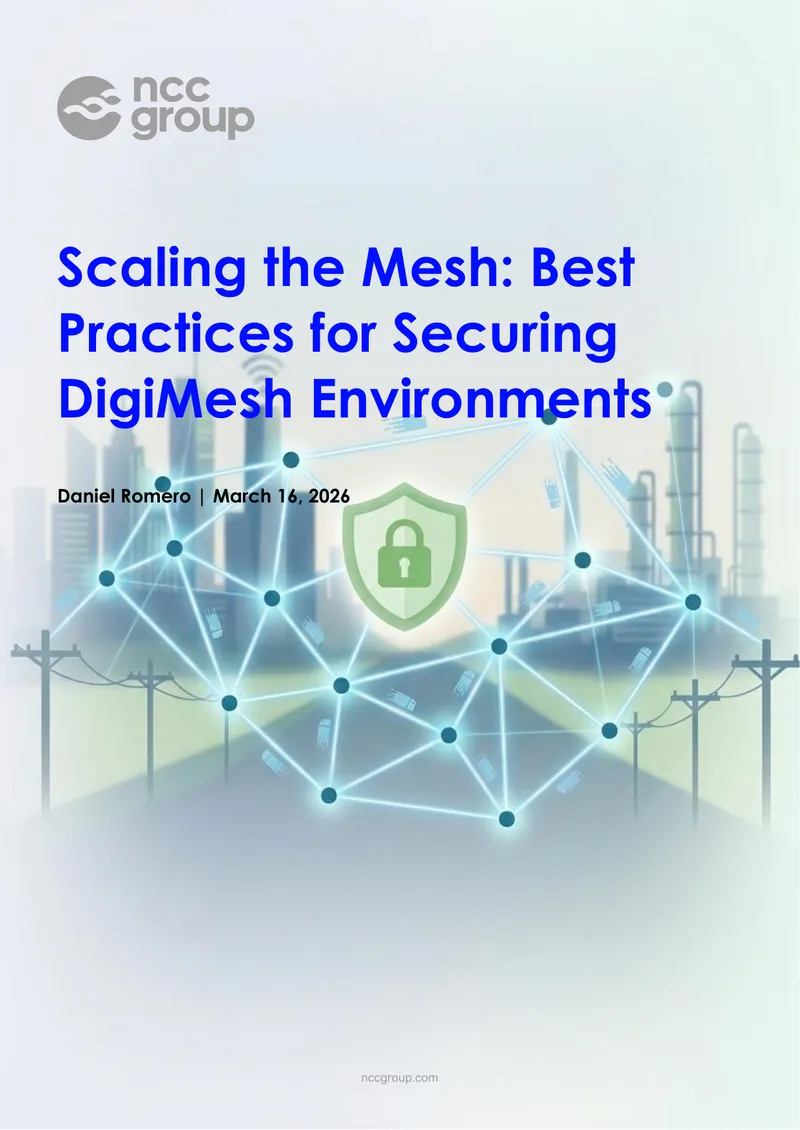 Best Practices for Securing DigiMesh Environments