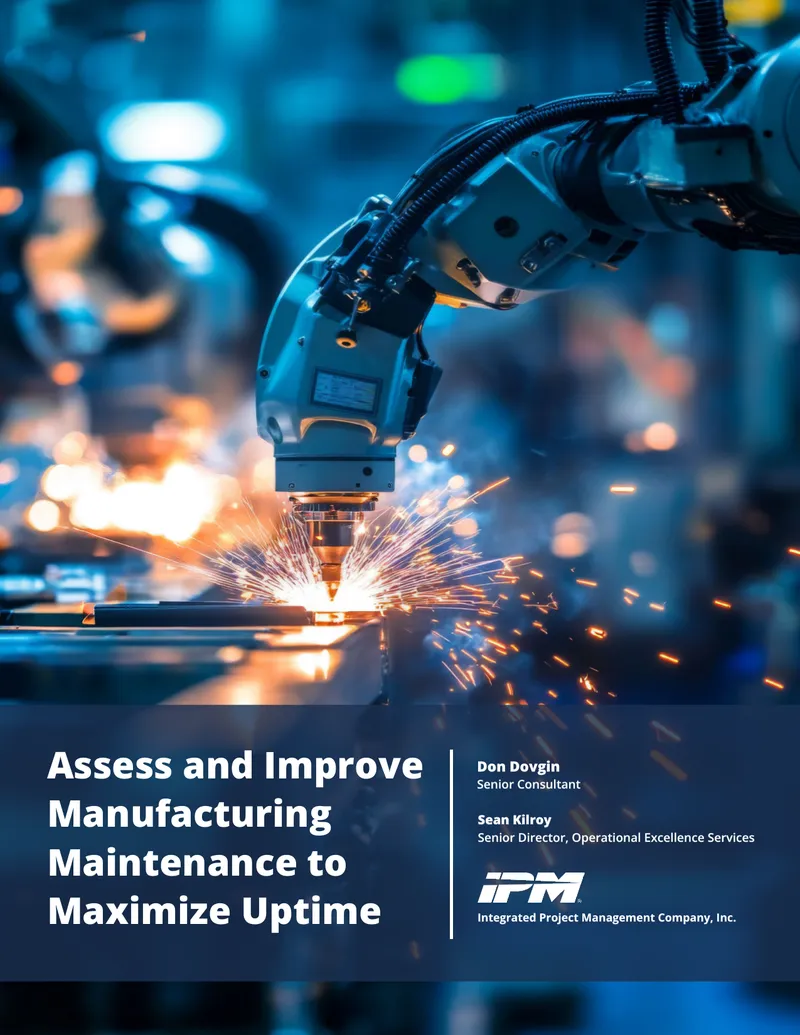Manufacturing Maintenance Improvement Strategies
