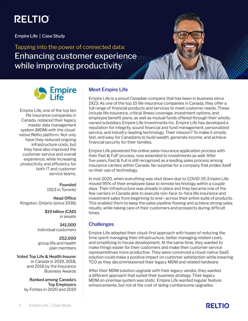 Empire Life Case Study on Cloud-Native MDM Solution