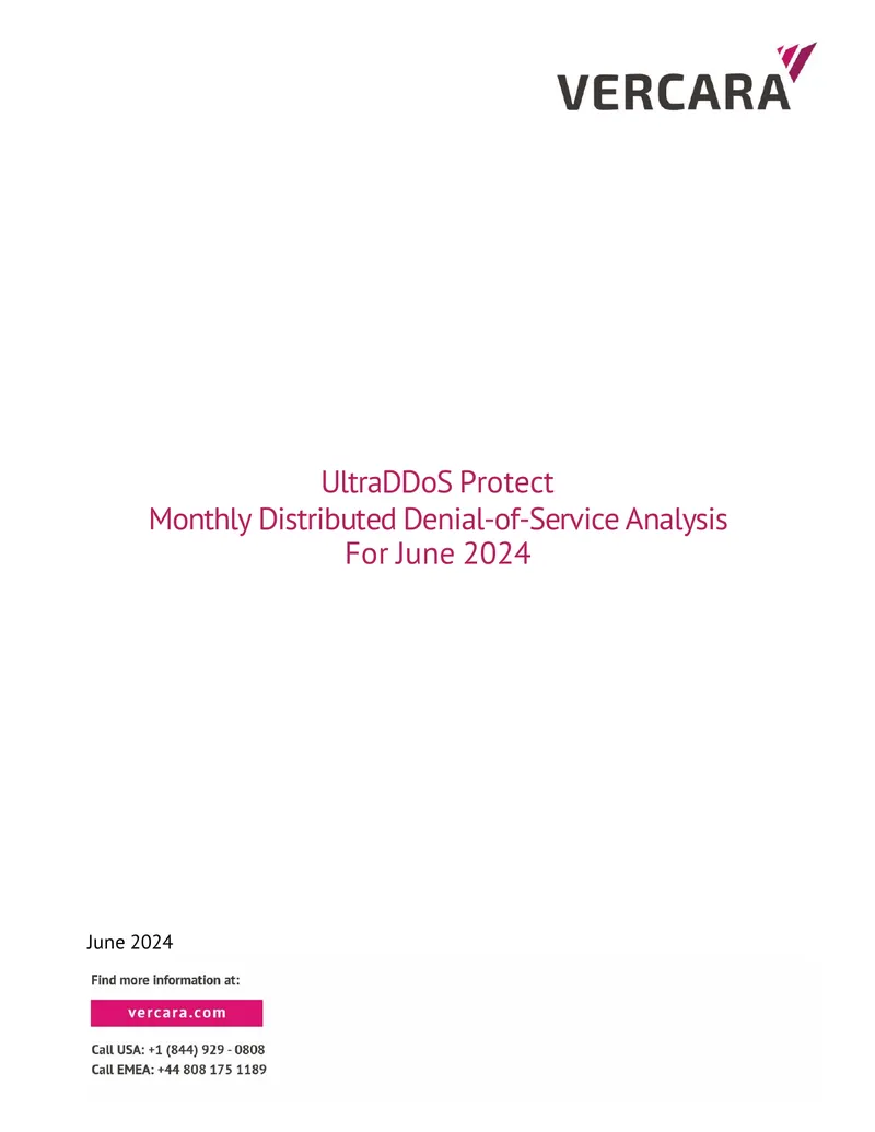 Monthly DDoS Analysis for June 2024