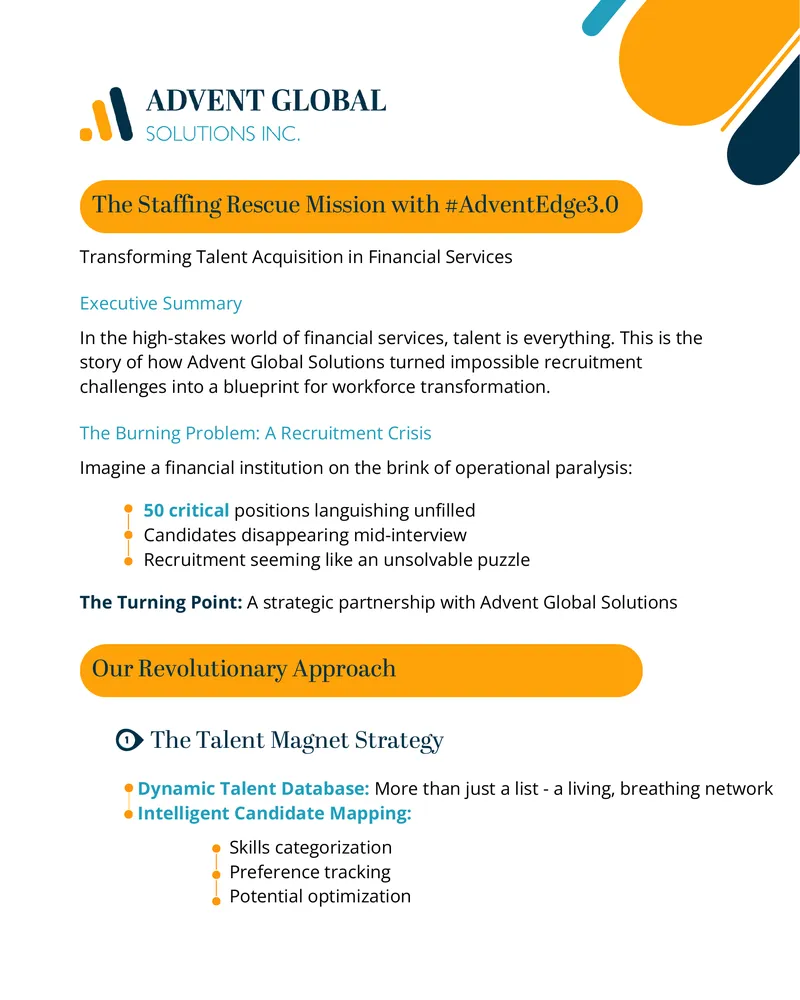 Transforming Talent Acquisition in Financial Services