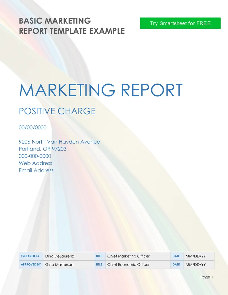 Annual Marketing Report for Positive Charge