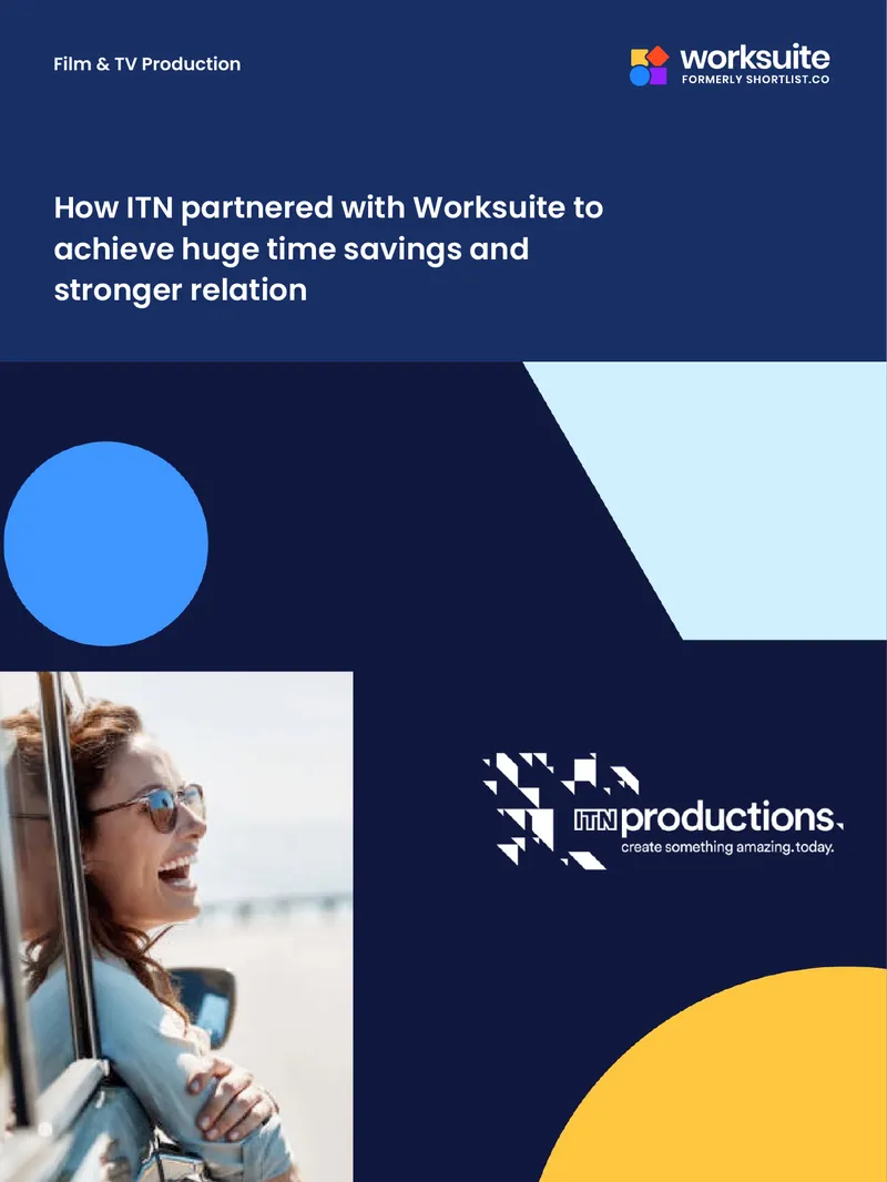 ITN Productions Freelance Management Case Study preview page 1
