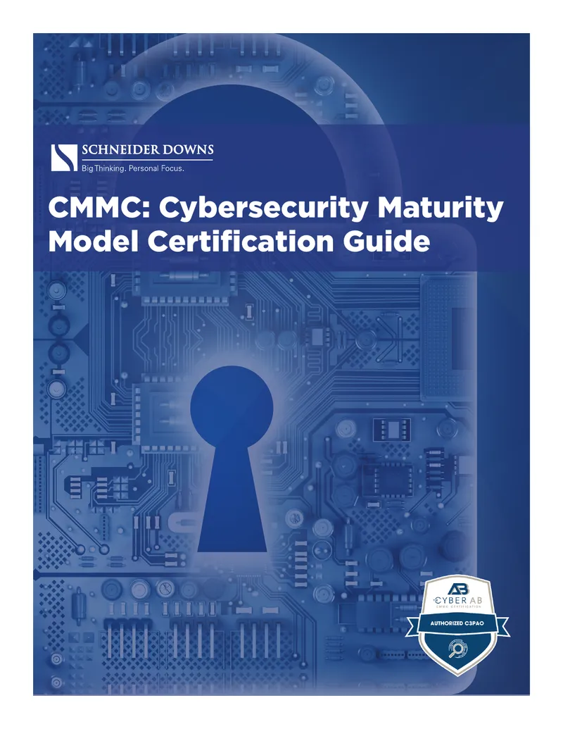Cybersecurity Maturity Model Certification Guide
