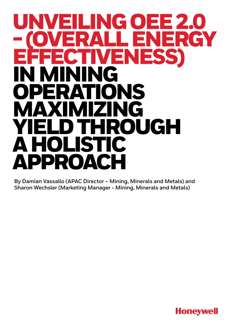 Overall Energy Effectiveness in Mining Operations