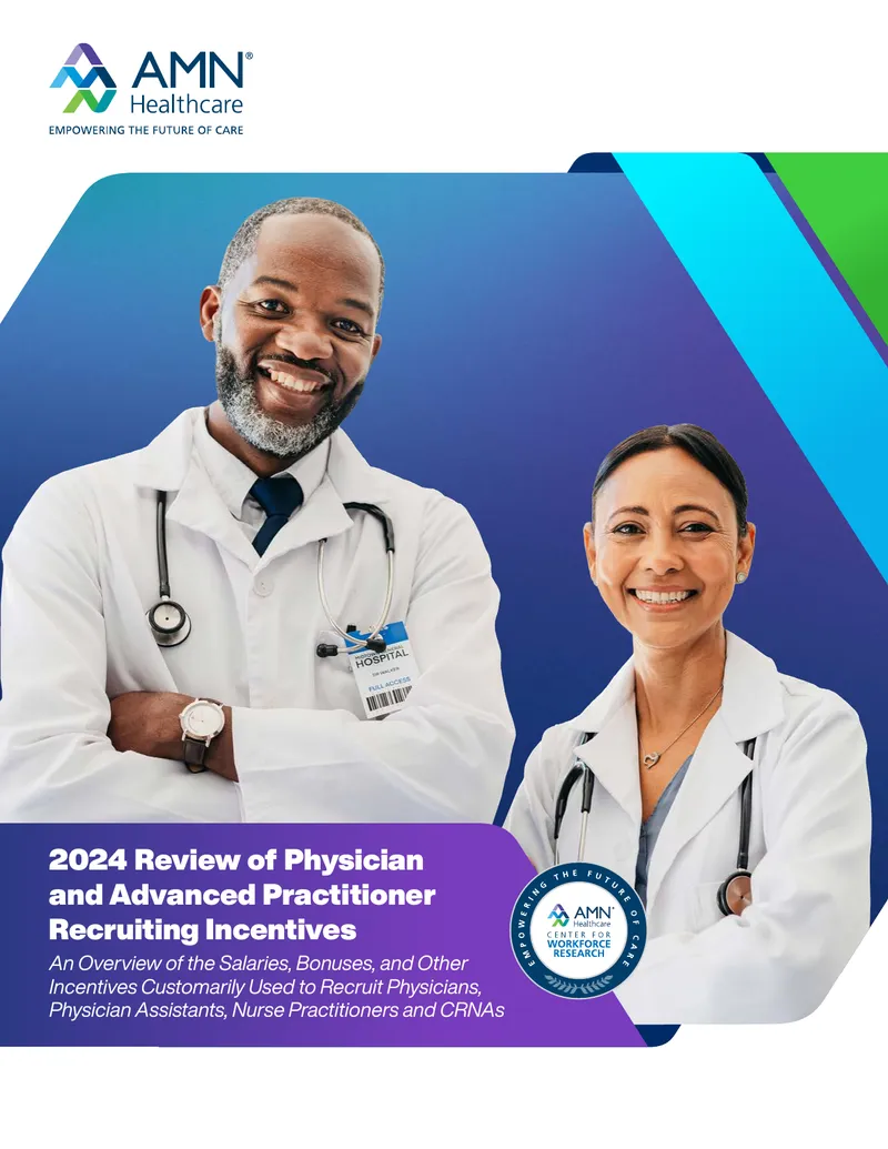 2024 Review of Physician and Advanced Practitioner Recruiting Incentives preview page 1