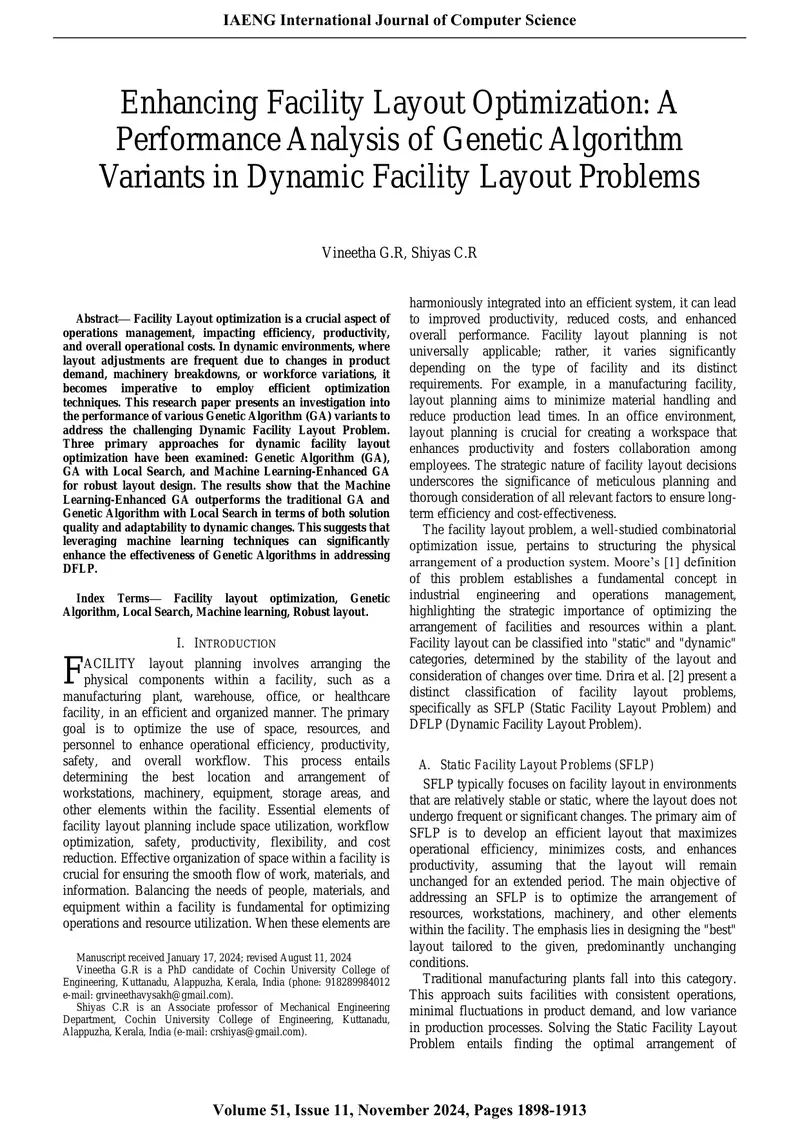 Enhancing Facility Layout Optimization Techniques