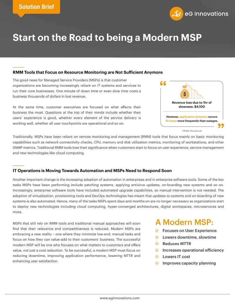Modern Managed Service Provider Strategies