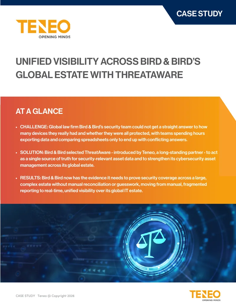 Cybersecurity Asset Management Case Study for Bird & Bird