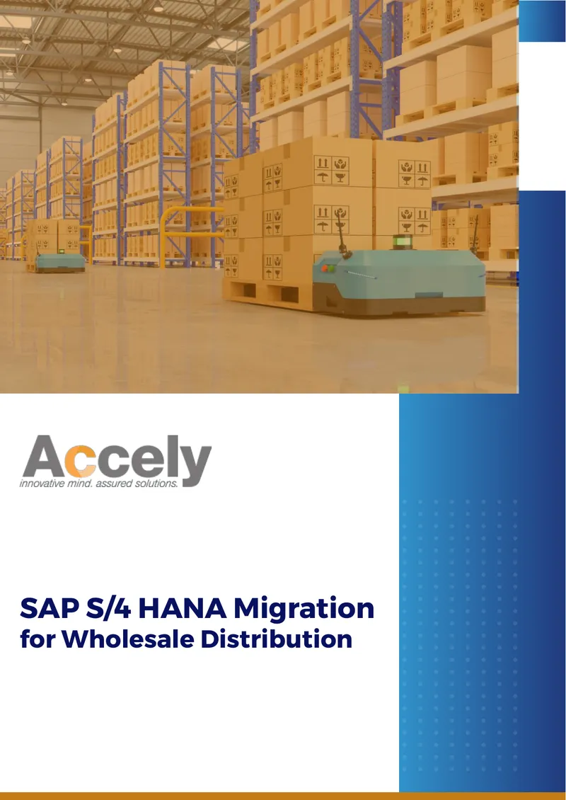 SAP S/4 HANA Migration for Wholesale Distribution