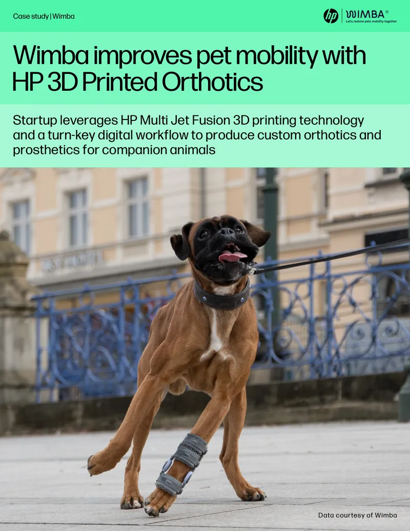 Wimba Case Study on 3D Printed Orthotics