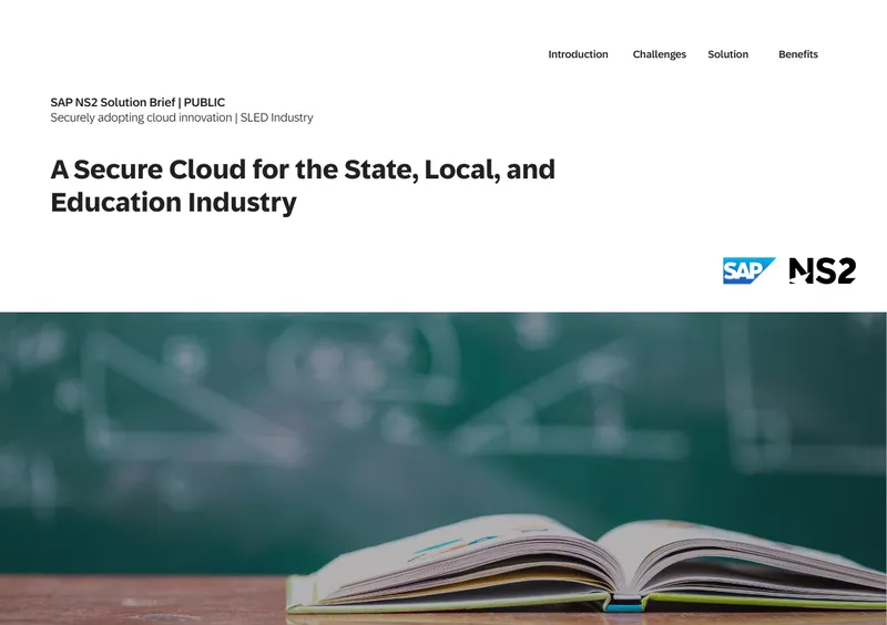 Secure Cloud Solutions for State and Local Agencies
