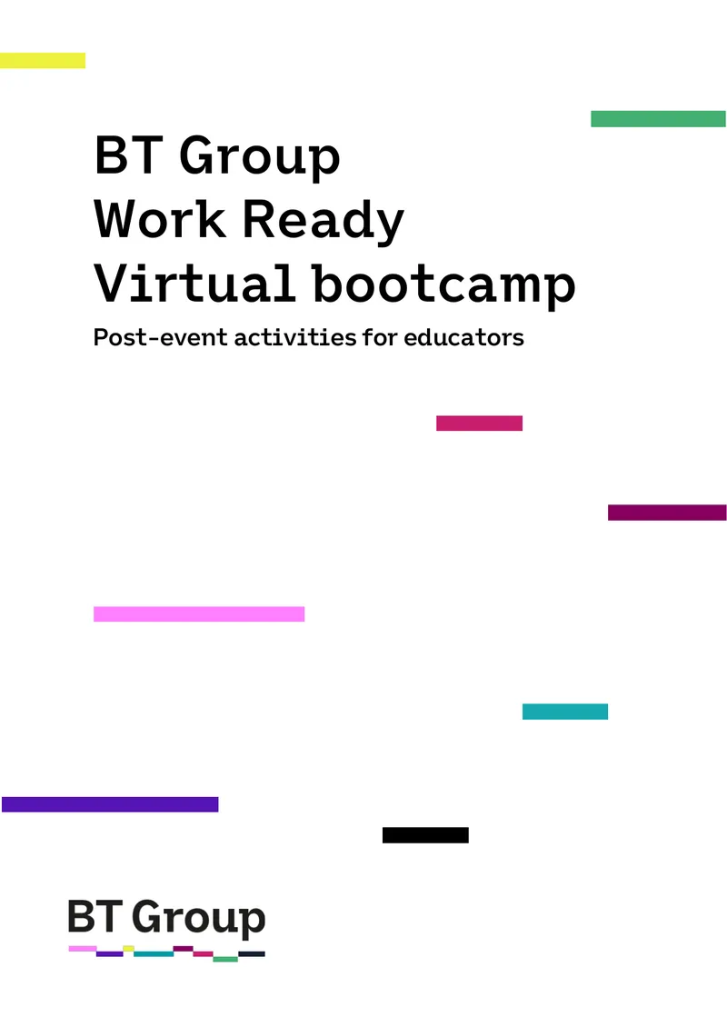 Post-Event Activities for Work Ready Bootcamp