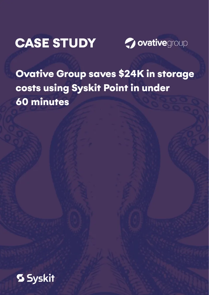 Ovative Group Case Study on Storage Cost Savings