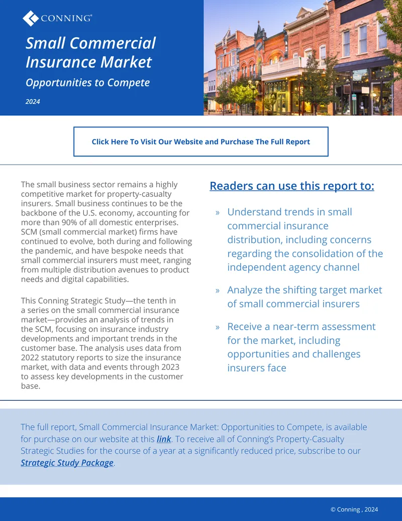Small Commercial Insurance Market Analysis 2024