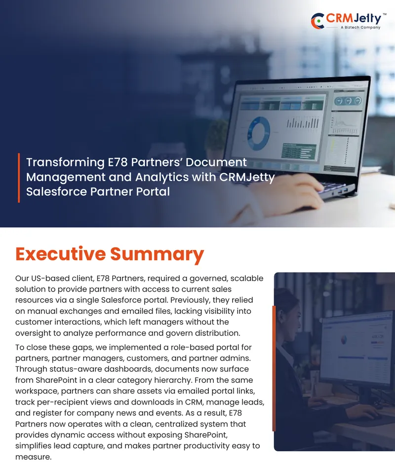 Transforming Document Management with CRMJetty Salesforce Portal
