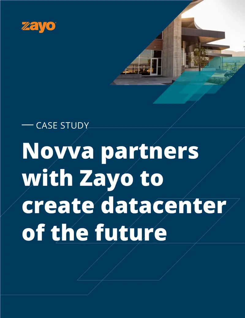 Novva and Zayo Datacenter Partnership Case Study