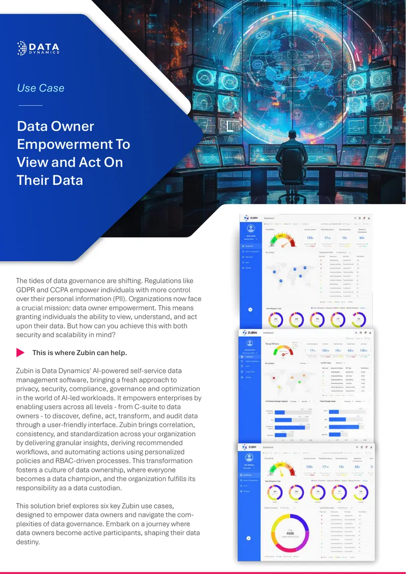 Data Owner Empowerment and Governance Framework
