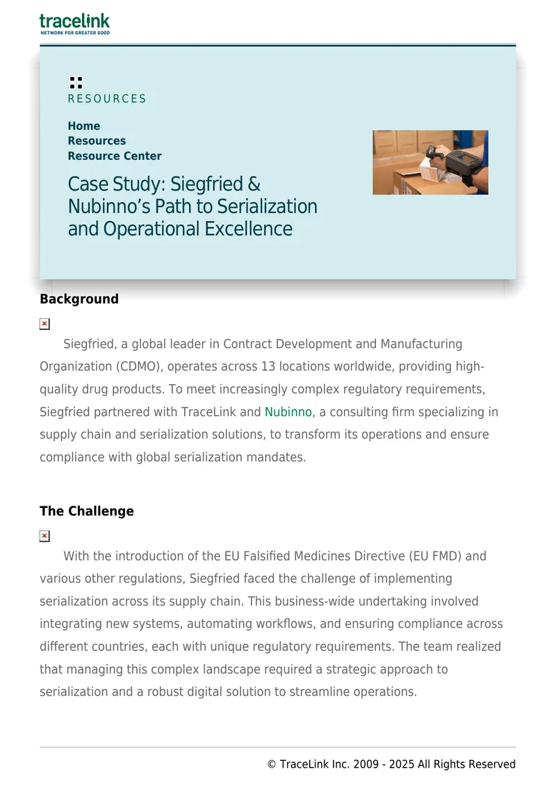 Siegfried and Nubinno's Serialization Journey Case Study