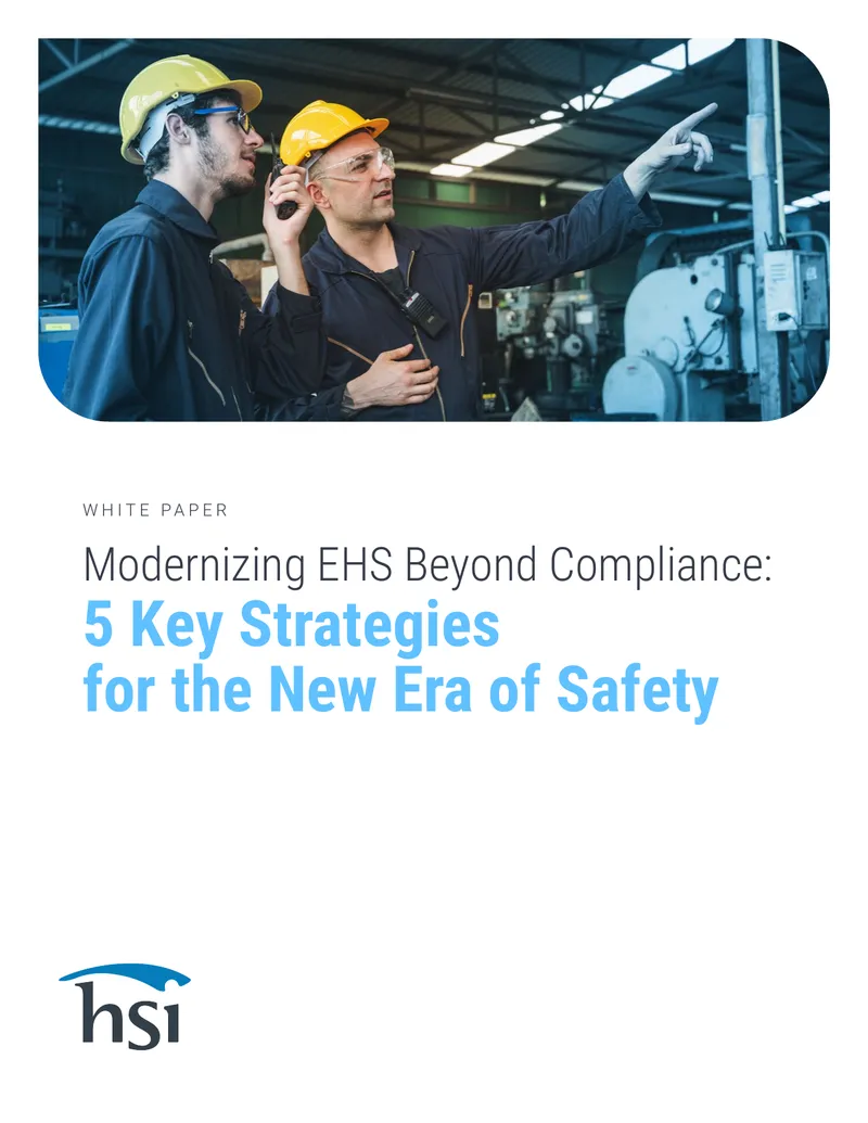 Modernizing EHS Practices for Enhanced Safety