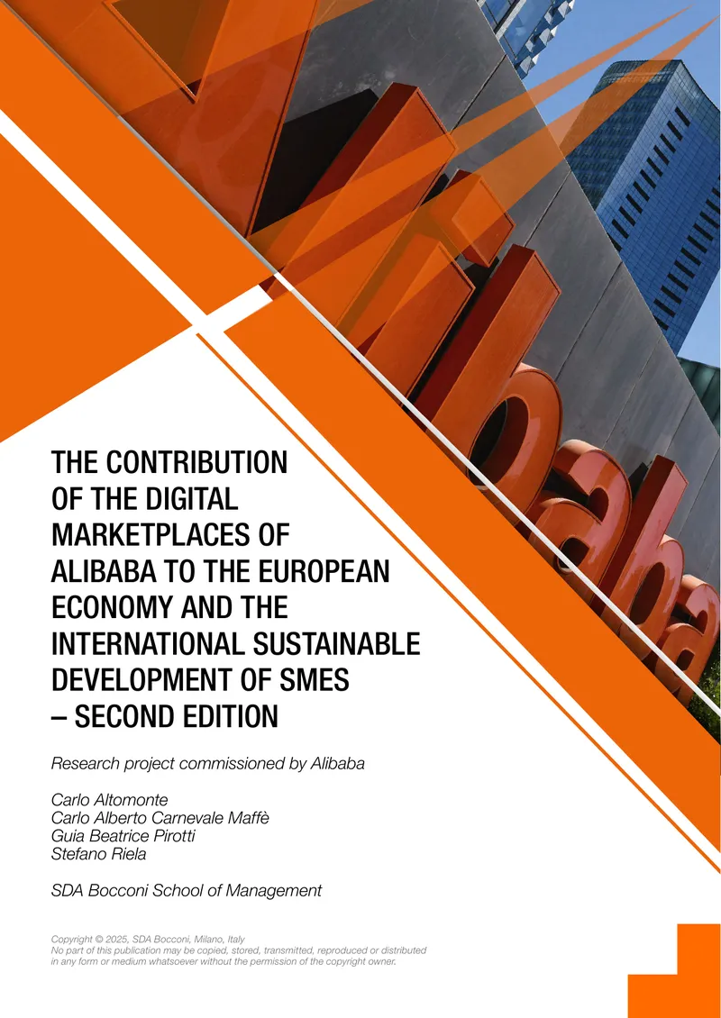 Contribution of Alibaba's Digital Marketplaces to European Economy