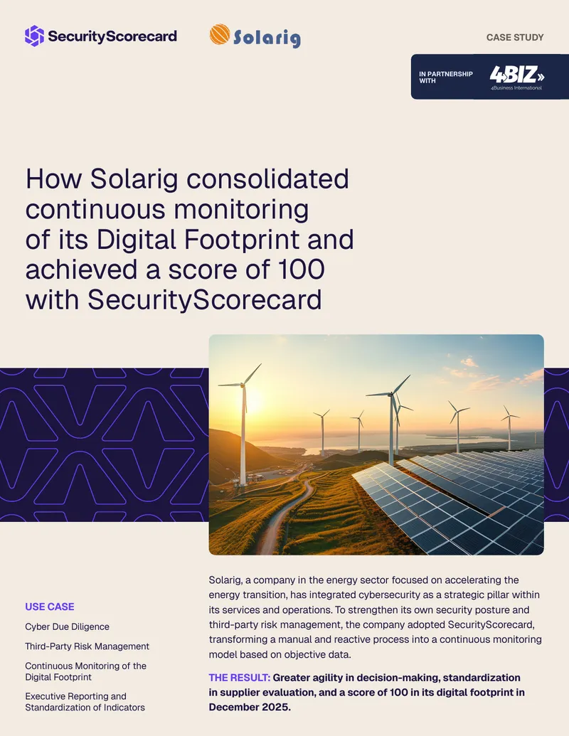 Solarig Cybersecurity Continuous Monitoring Case Study