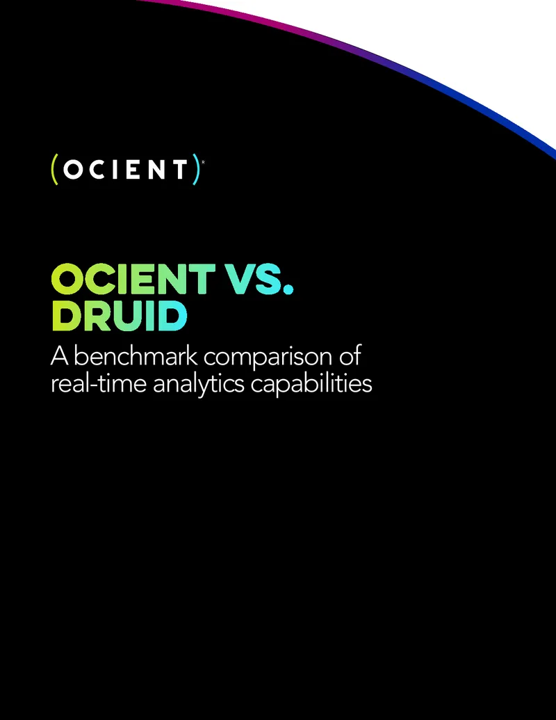Benchmark Comparison of Real-Time Analytics Platforms