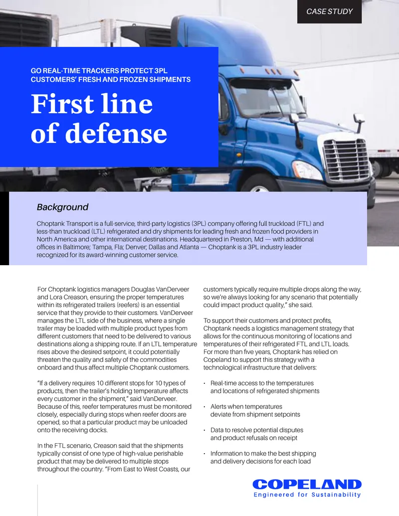 Choptank Transport Real-Time Tracking Case Study
