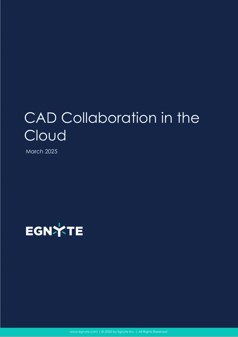 Managing CAD Collaboration in the Cloud