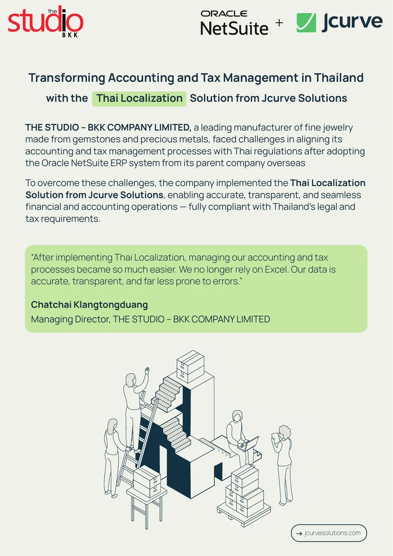Thai Localization Solution for Accounting Management