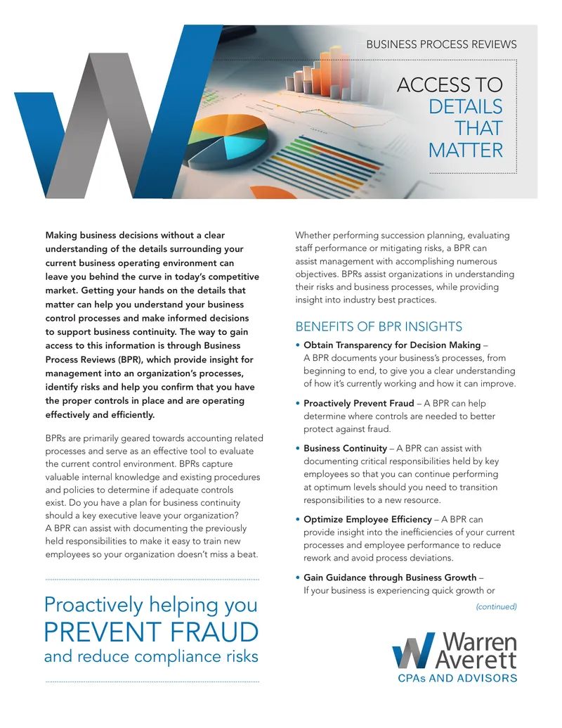 Business Process Reviews for Organizational Efficiency