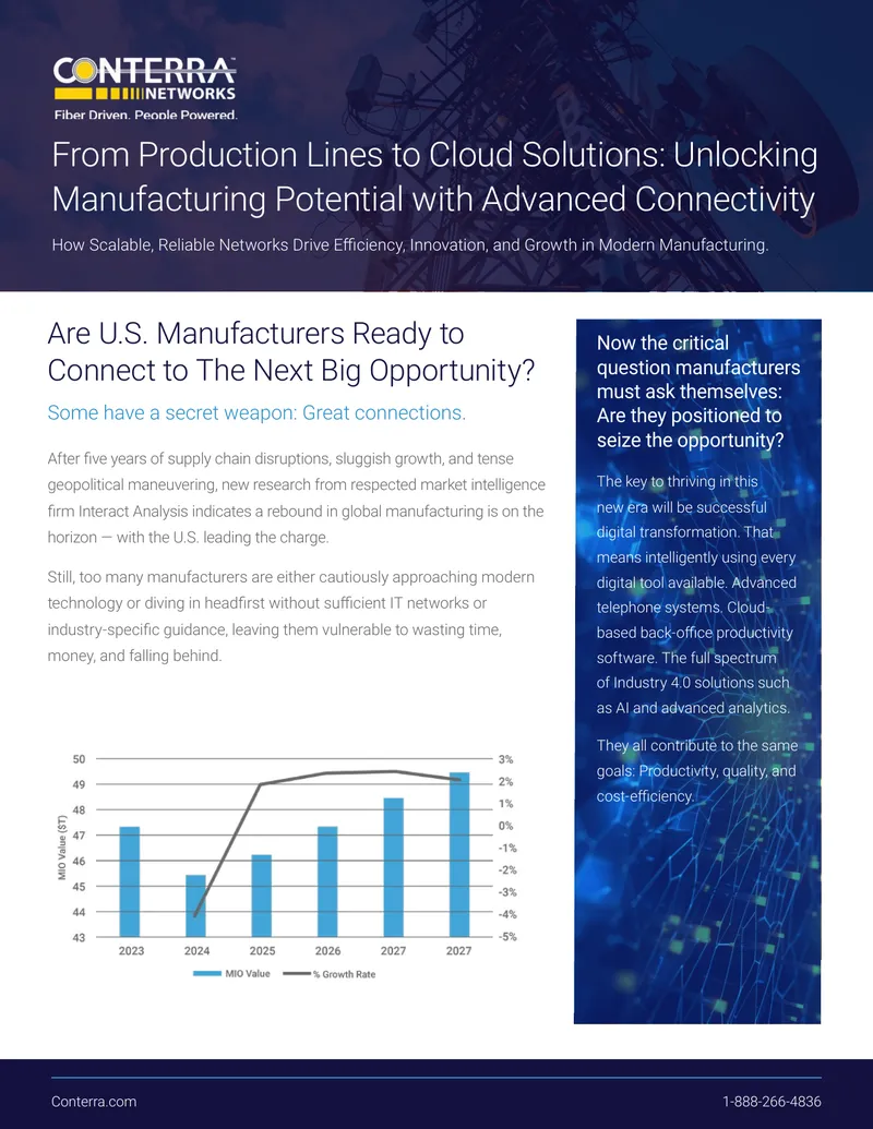 Manufacturing Connectivity and Digital Transformation Guide
