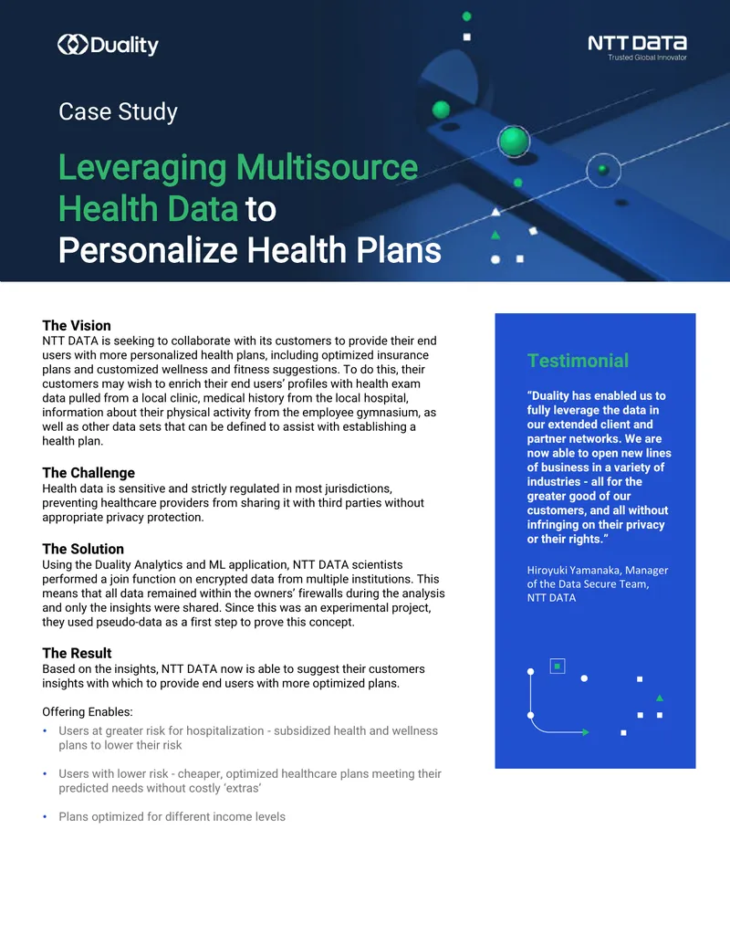 Leveraging Multisource Health Data to Personalize Health Plans