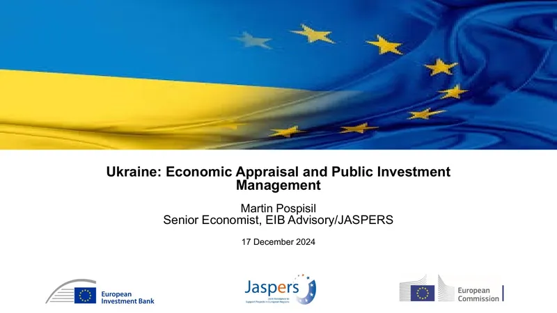 Ukraine Public Investment Management Reform Framework