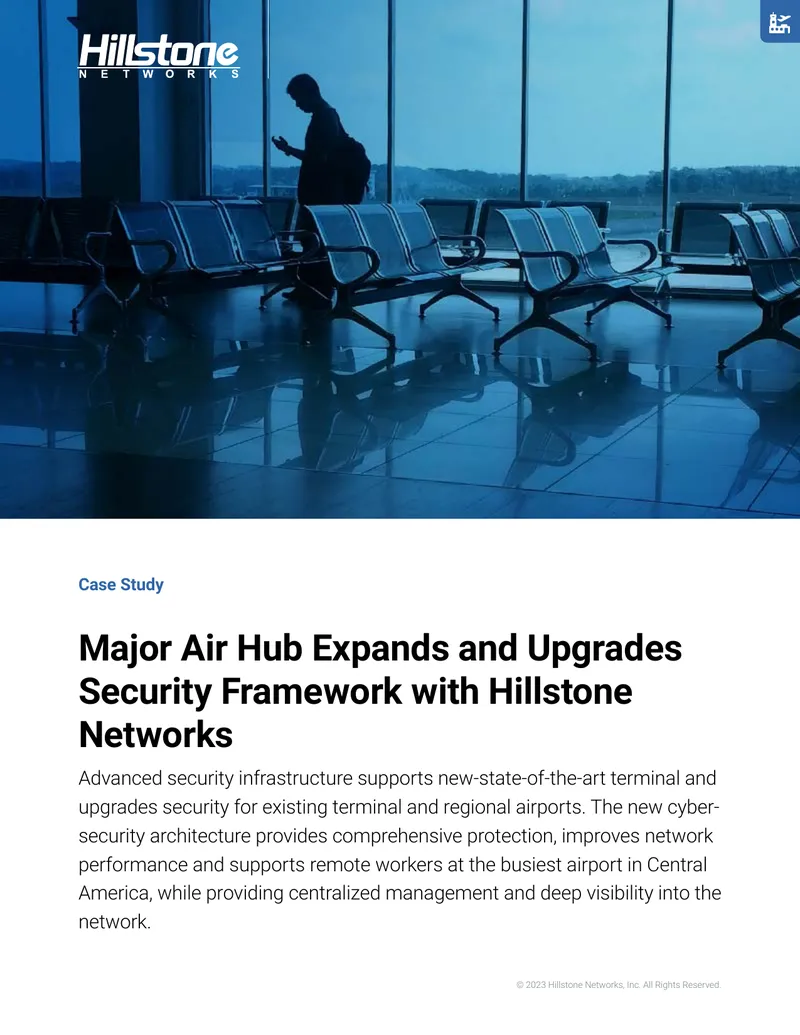 Major Airport Security Framework Upgrade Case Study