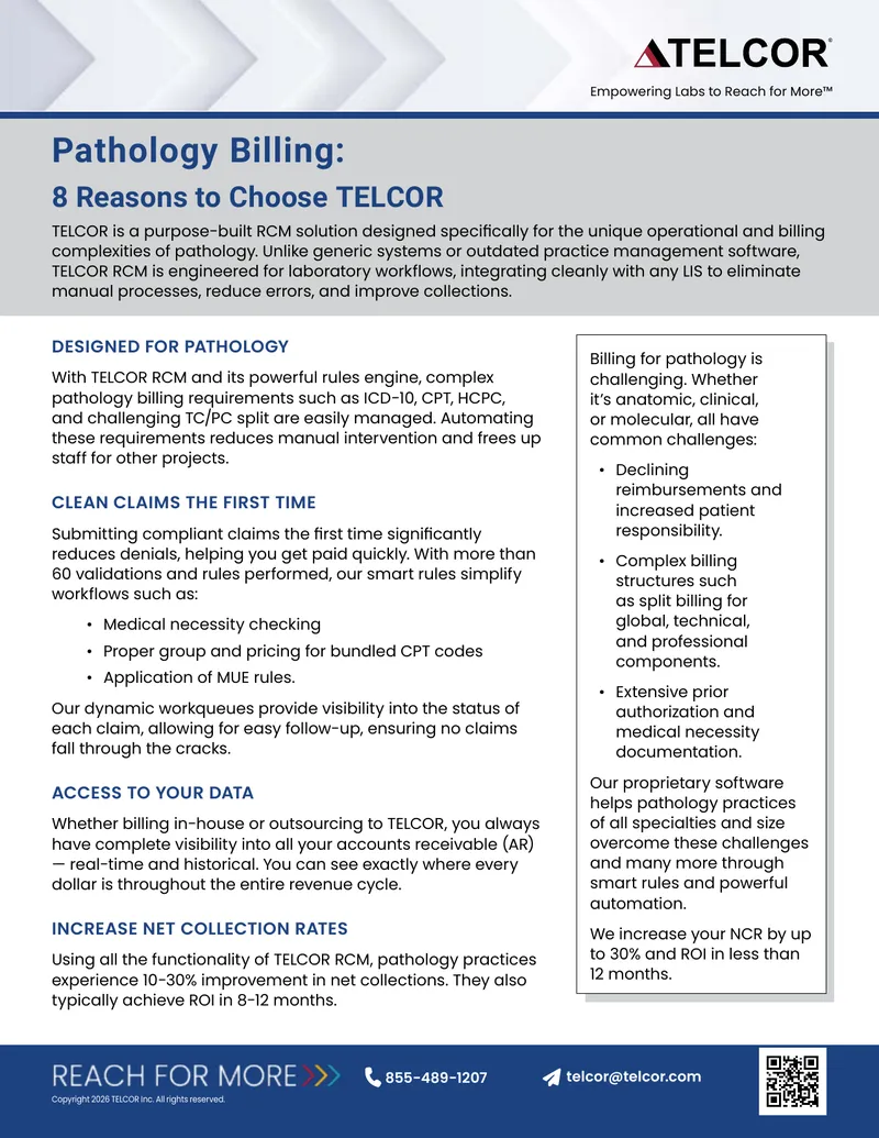 Pathology Billing Solutions Overview