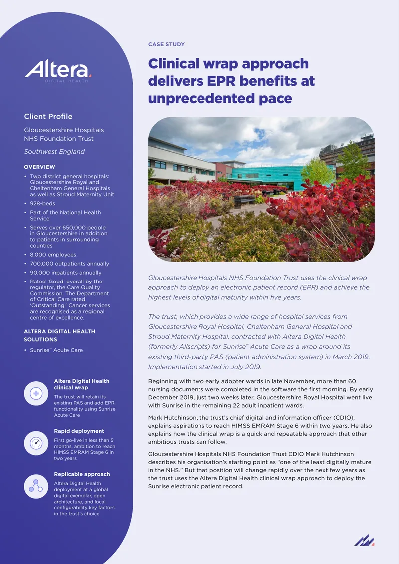 Clinical Wrap Approach for Electronic Patient Records