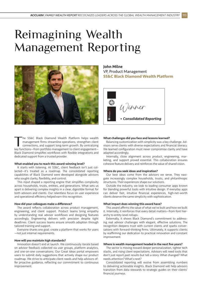Reimagining Wealth Management Reporting
