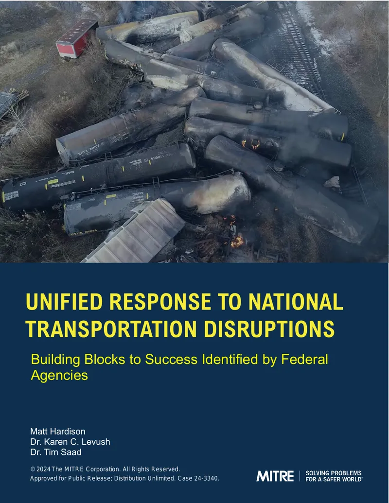Unified Response to National Transportation Disruptions Report