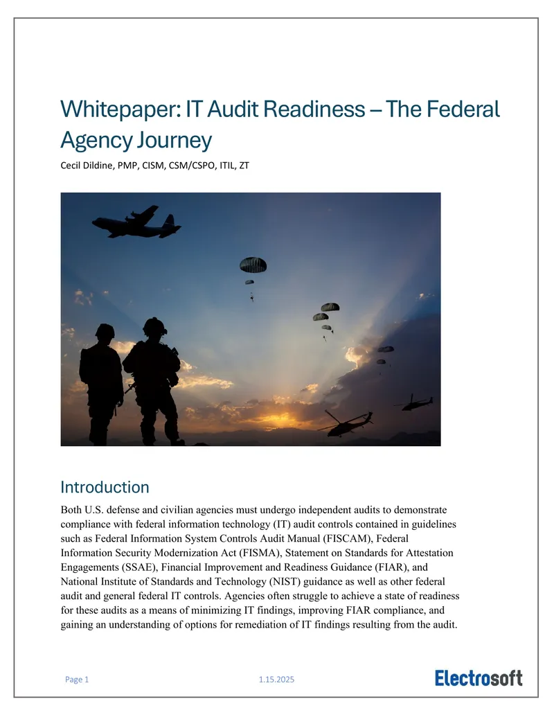 IT Audit Readiness for Federal Agencies