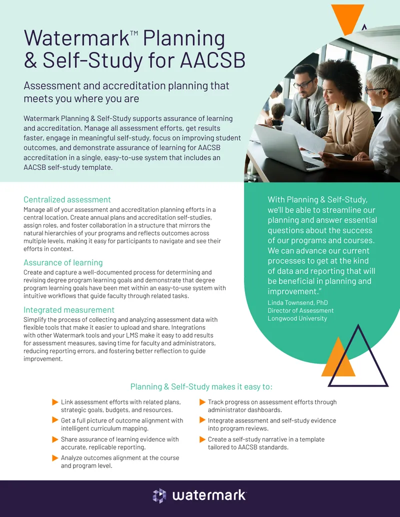 AACSB Assessment and Accreditation Planning Guide