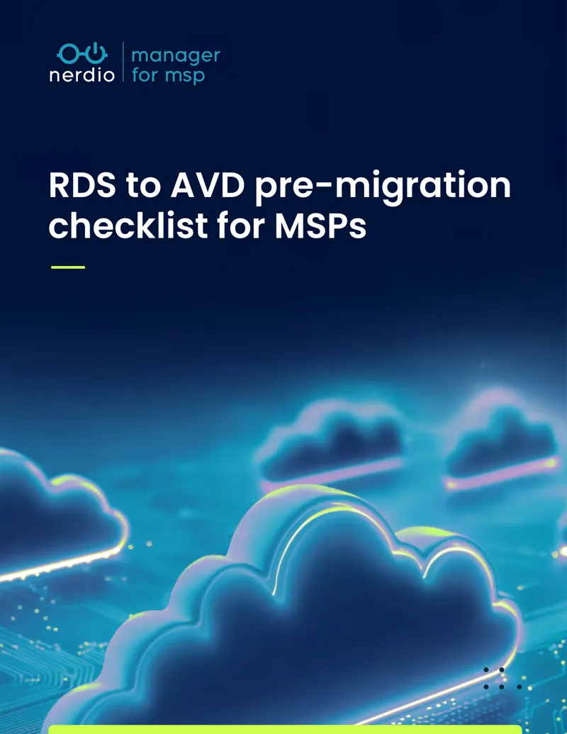 RDS to AVD Pre-Migration Checklist for MSPs