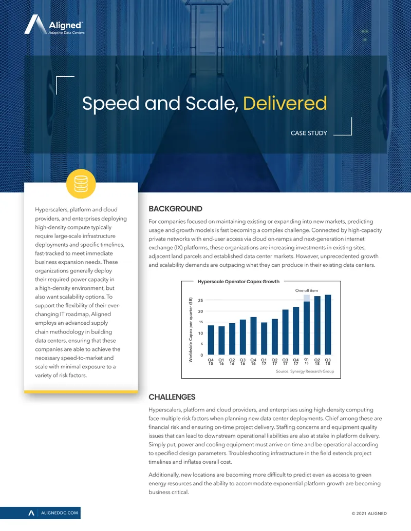 Advanced Supply Chain Methodology for Data Centers preview page 1