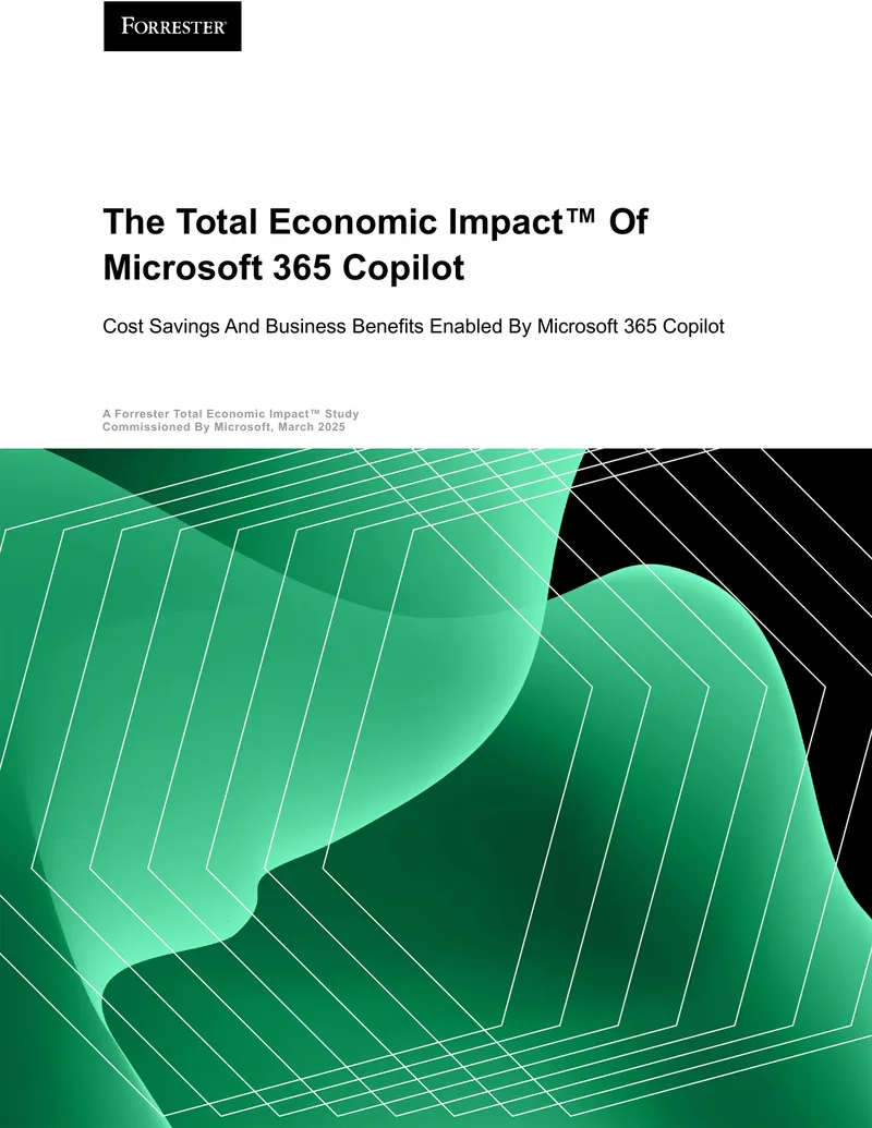 Total Economic Impact of Microsoft 365 Copilot