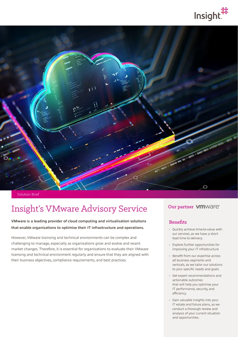 VMware Advisory Service Optimization Strategy
