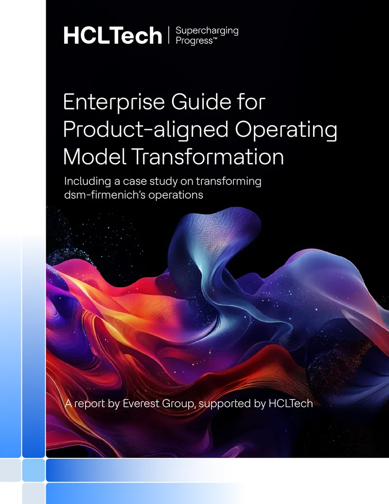 Enterprise Guide for Product-aligned Operating Model Transformation