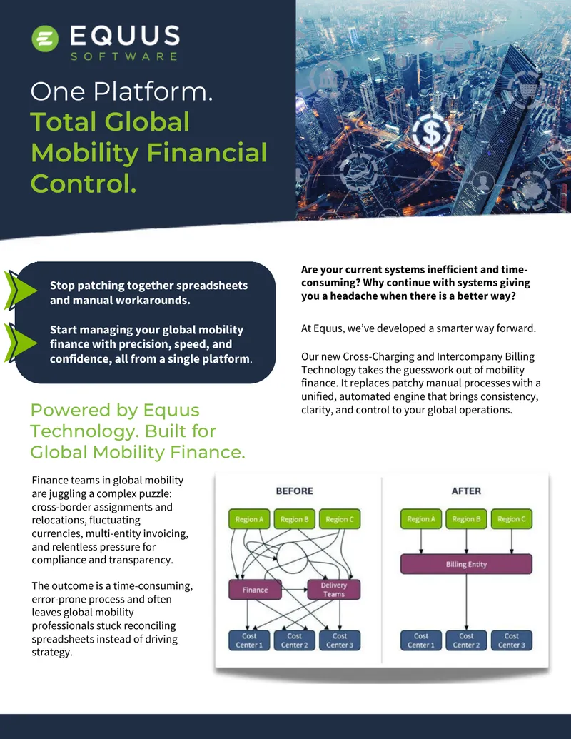 Automated Financial Solutions for Global Mobility