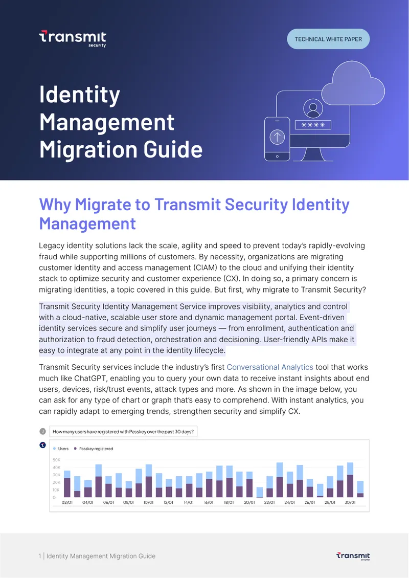 Identity Management Migration Guide