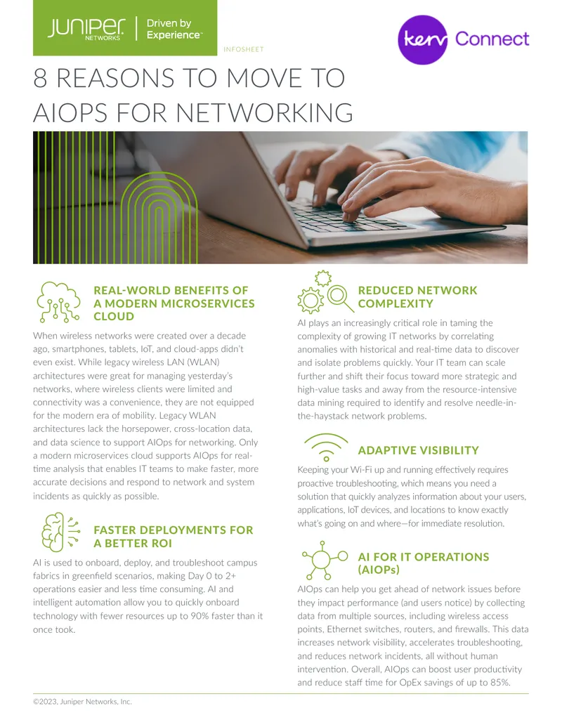 AIOps for Networking Benefits and Implementation