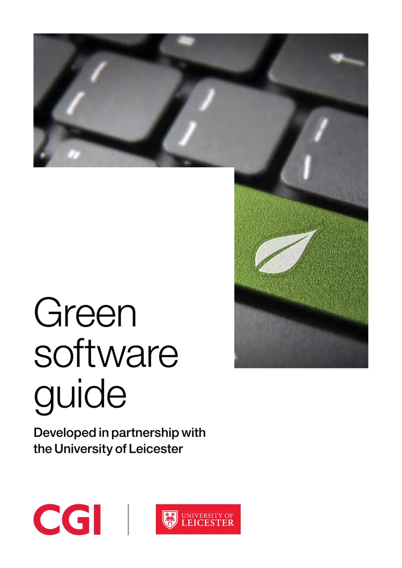 Green Software Development and Sustainability Guide